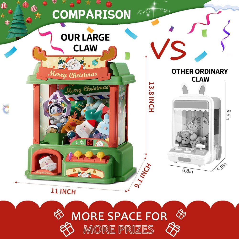 Christmas Claw Machine For Kid - Arcade Vending & Laundry recension och pris