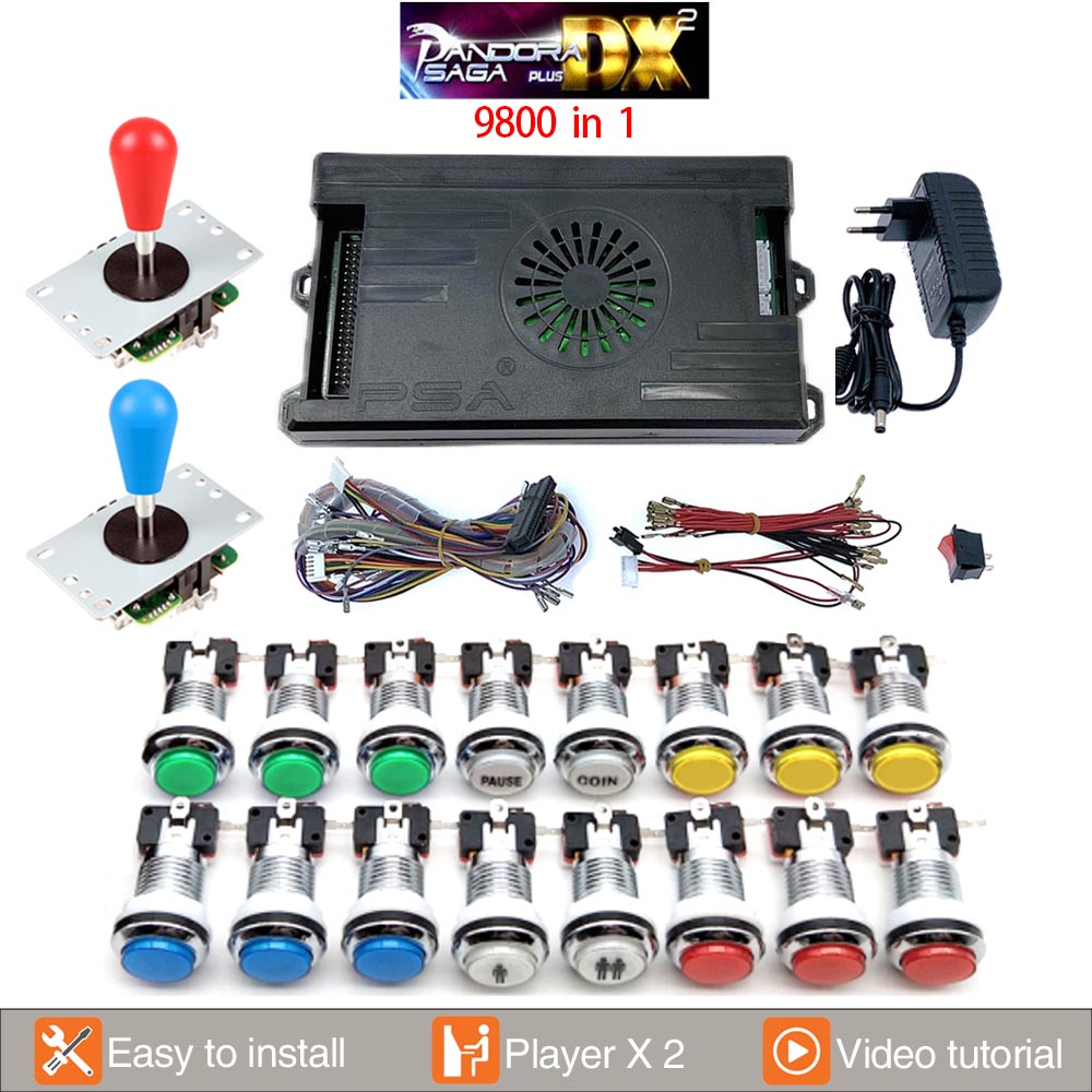 9800 in 1 Pandora Saga DX 2 Ar - Trackball Controller Arcade recension och pris